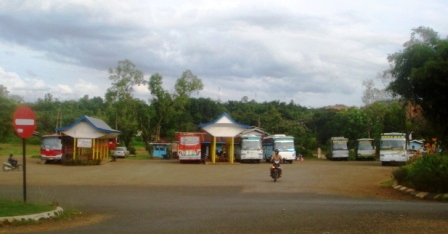 Bus terminal Campsite
